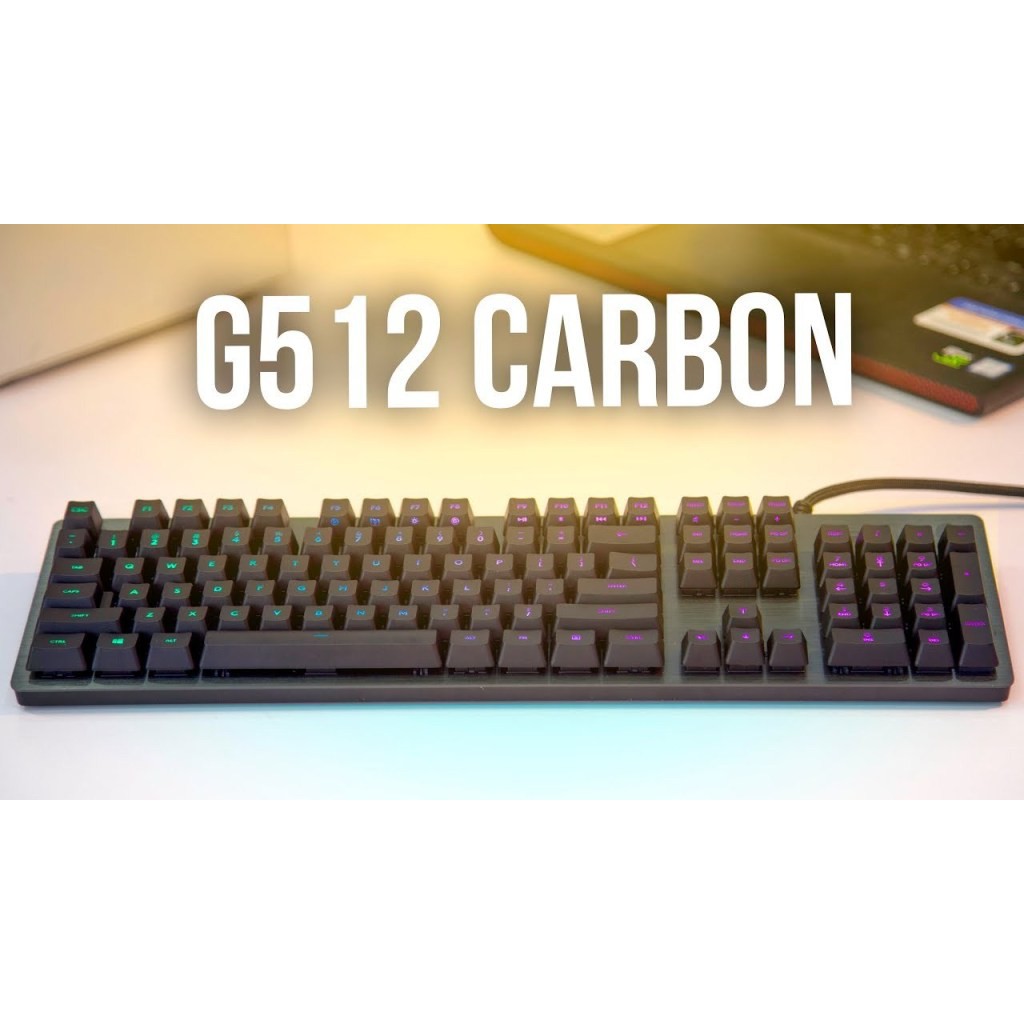 KEYBOARD GAMING CARBON MECHANICAL G512