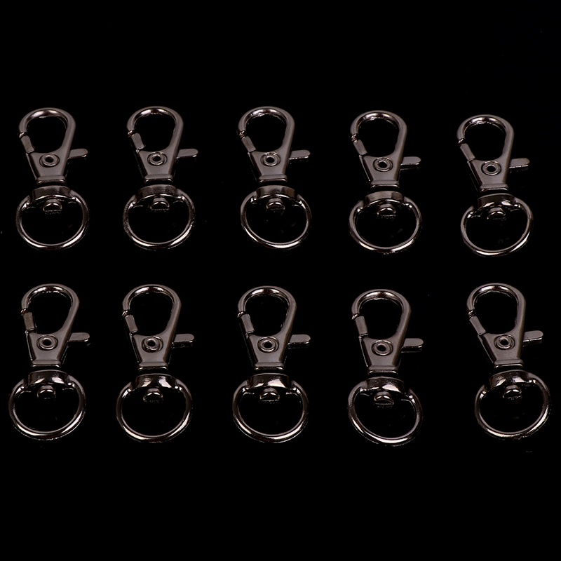 %Home &amp; living%%10Pcs Swivel Trigger Clips Snap Hooks Lobster Clasp Keychain Bag DIY Craft Key