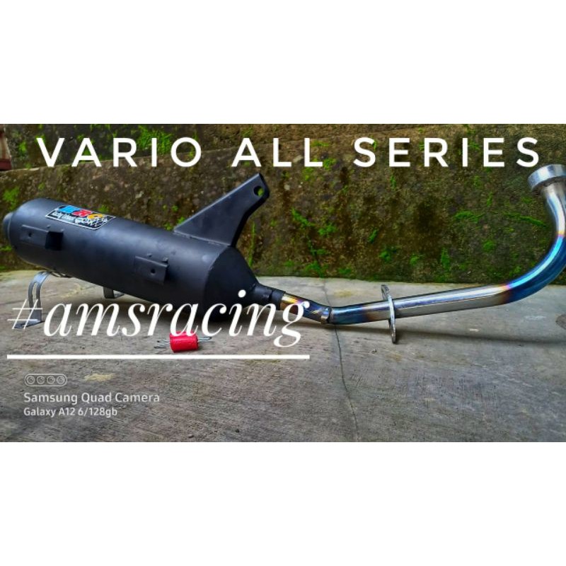 knalpot tsugigi tsukigi mber wrc vario all series Leher Blumoon vario 110 karbu/fi, 125 old/led/150