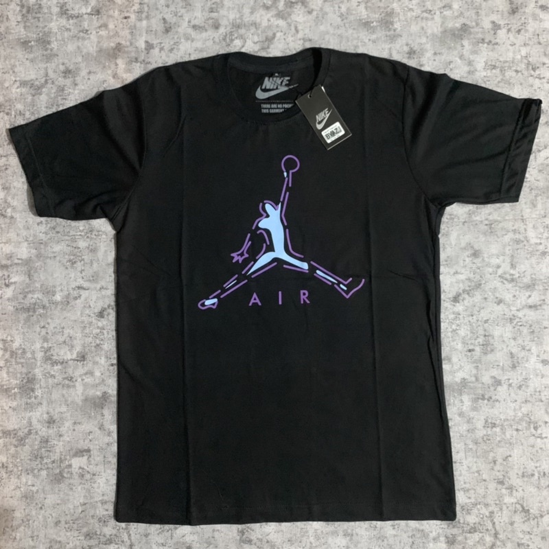 kaos Nike jordan logo ungu