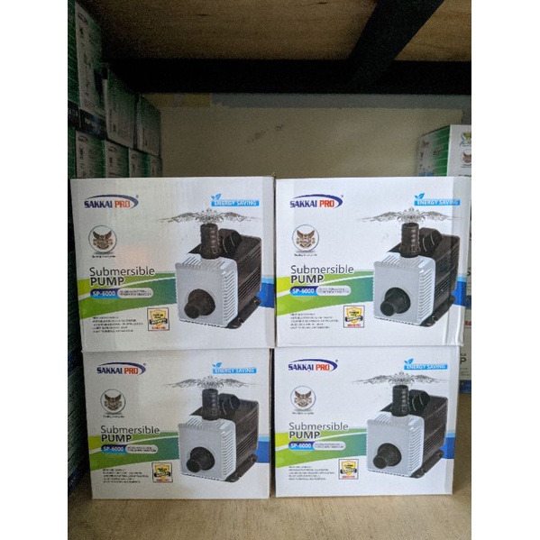 Pompa Celup Submersible Aquarium Kolam Sakkai Pro SP 6000