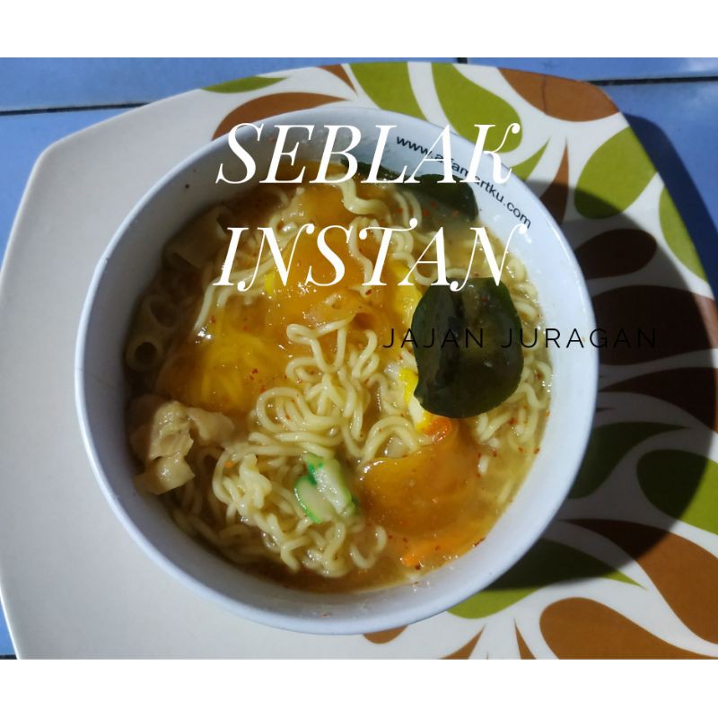 

SEBLAK INSTAN SIAP MASAK SIAP KIRIM