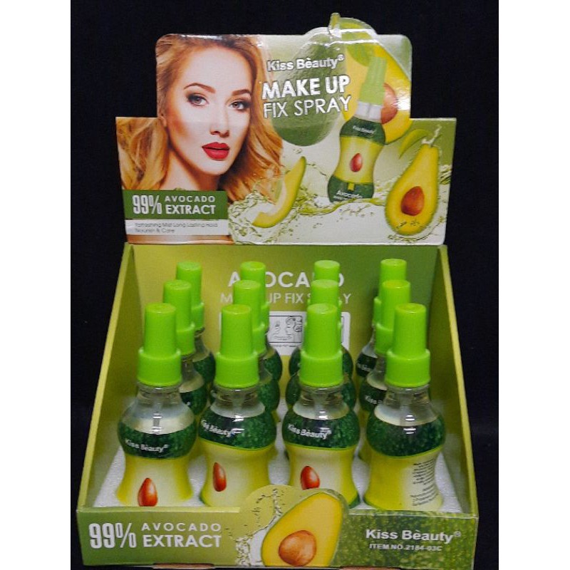 PROMO!!!MAKE UP FIX SPRAY AVOCADO KISS BEAUTY 2184