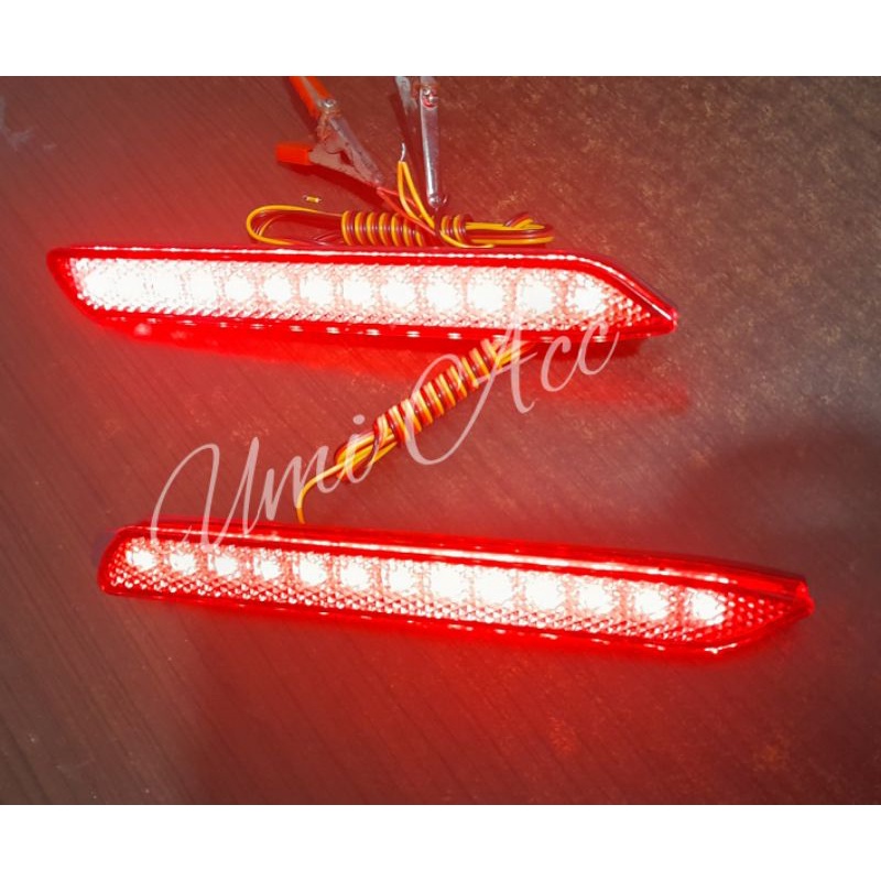 Lampu Bumber Belakang Gran Fortuner 2008-2015 / Led Reflektor Fortuner