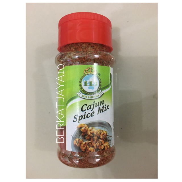 Bumbu Masak 113 Cajun Spice Mix Cajun Seasoning Satu Satu Tiga 50gr