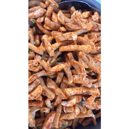 

Basreng pedas Daun jeruk 250gr
