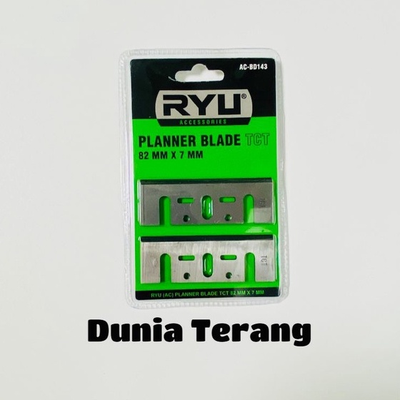 Mata Planer RYU - Pisau Planer RYU Planner Blade SKH RYU Planner Blade TCT - AC-BD143 AC-BD144