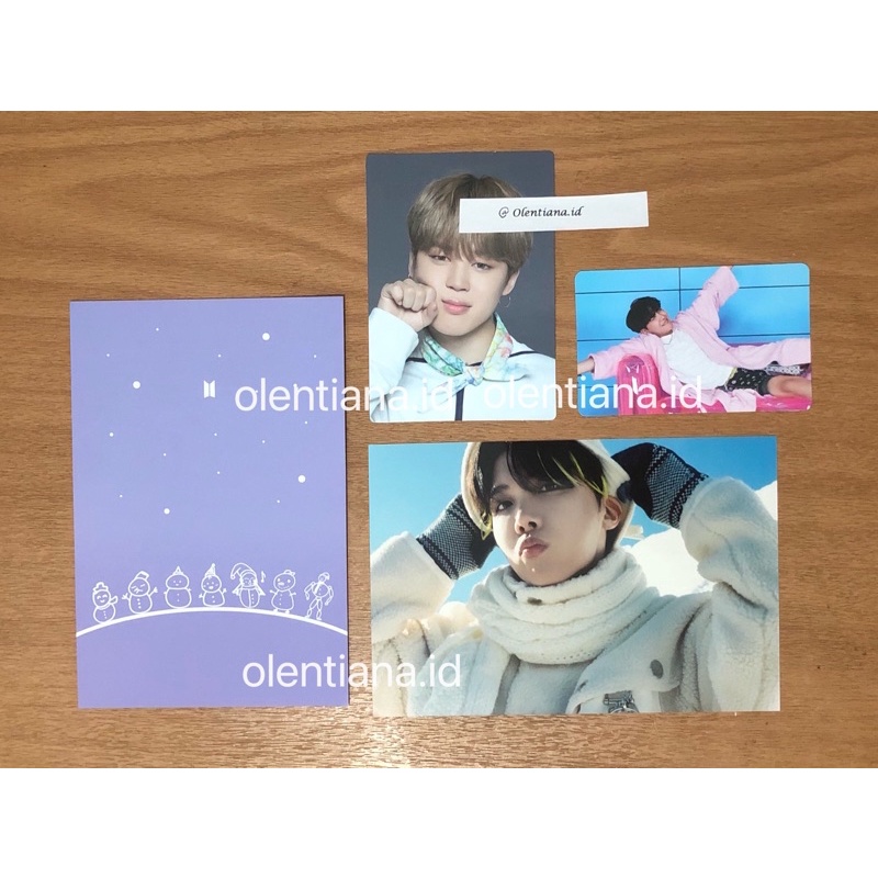 Bundle Jimin MPC Mini Photocard Sowoozoo 8/8 Jhope Be essential Winpack