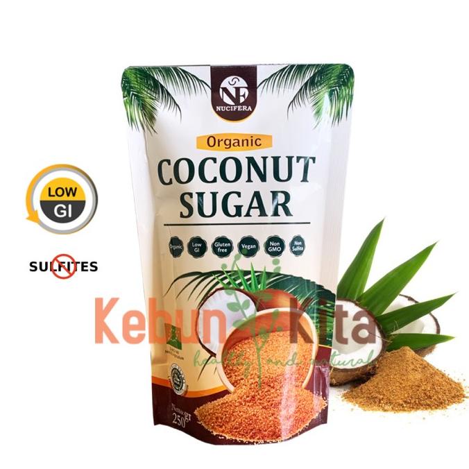 

Organic Coconut Sugar 250gr (Gula Kelapa Kristal Organik)