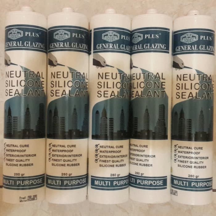  LEM  KACA SEALANT TEMBAKAN SILIKON  SELIKON NEUTRAL 