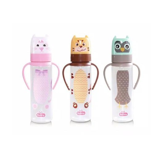 Lusty Bunny Feeding Bottle Botol Susu With Handle 250ml / 8OZ