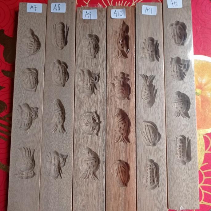 paling diminati] cetakan kue bangkit kayu hasil cetakan sangat jelas recommended
