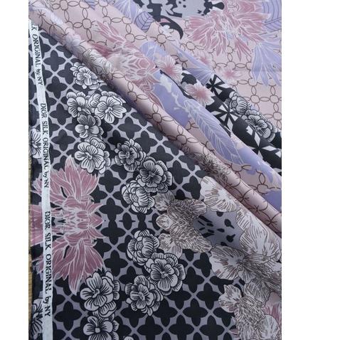 ⚡pecial 7.7Bahan Kain Diorsilka Maya series /ref vanillahijab / bahan gamis seragam / kain silk mete