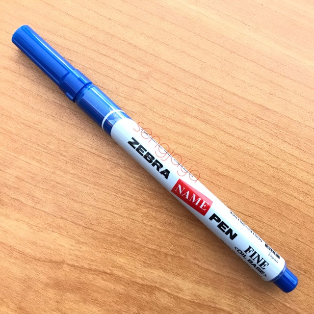 

Zebra Name Pen Blue