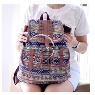 Tas Ransel IM JS-016-13 / Tas Tribal / Tas Batik / Tas Sekolah Anak / BACKPACK ETHNIC / Tas Wanita