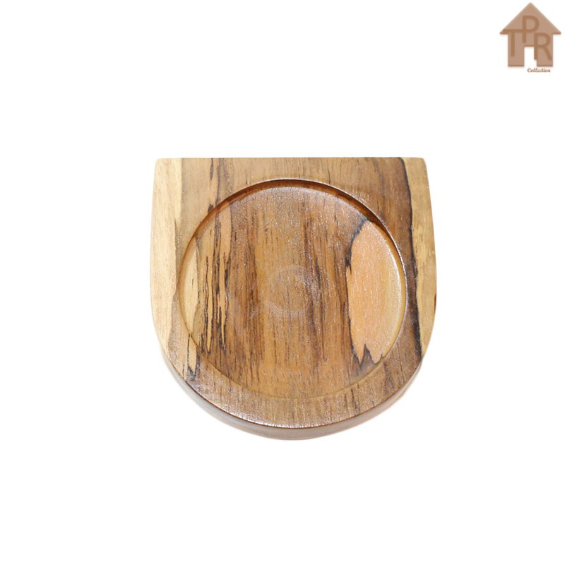 Teakwood Coaster / Tatakan Kayu Jati Premium