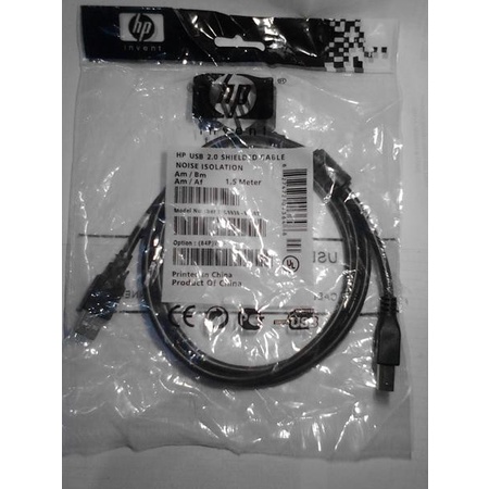 Kabel Printer Usb 1.5m / 1.5 Meter Merk Hp printer cable