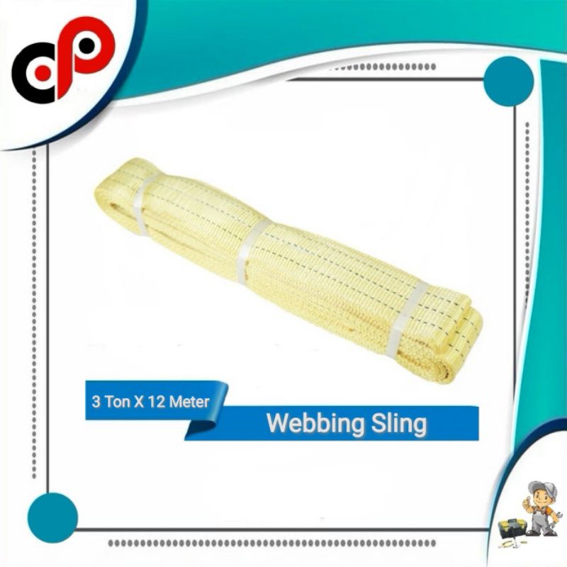 Webbing Sling 3 Ton X 12 Meter