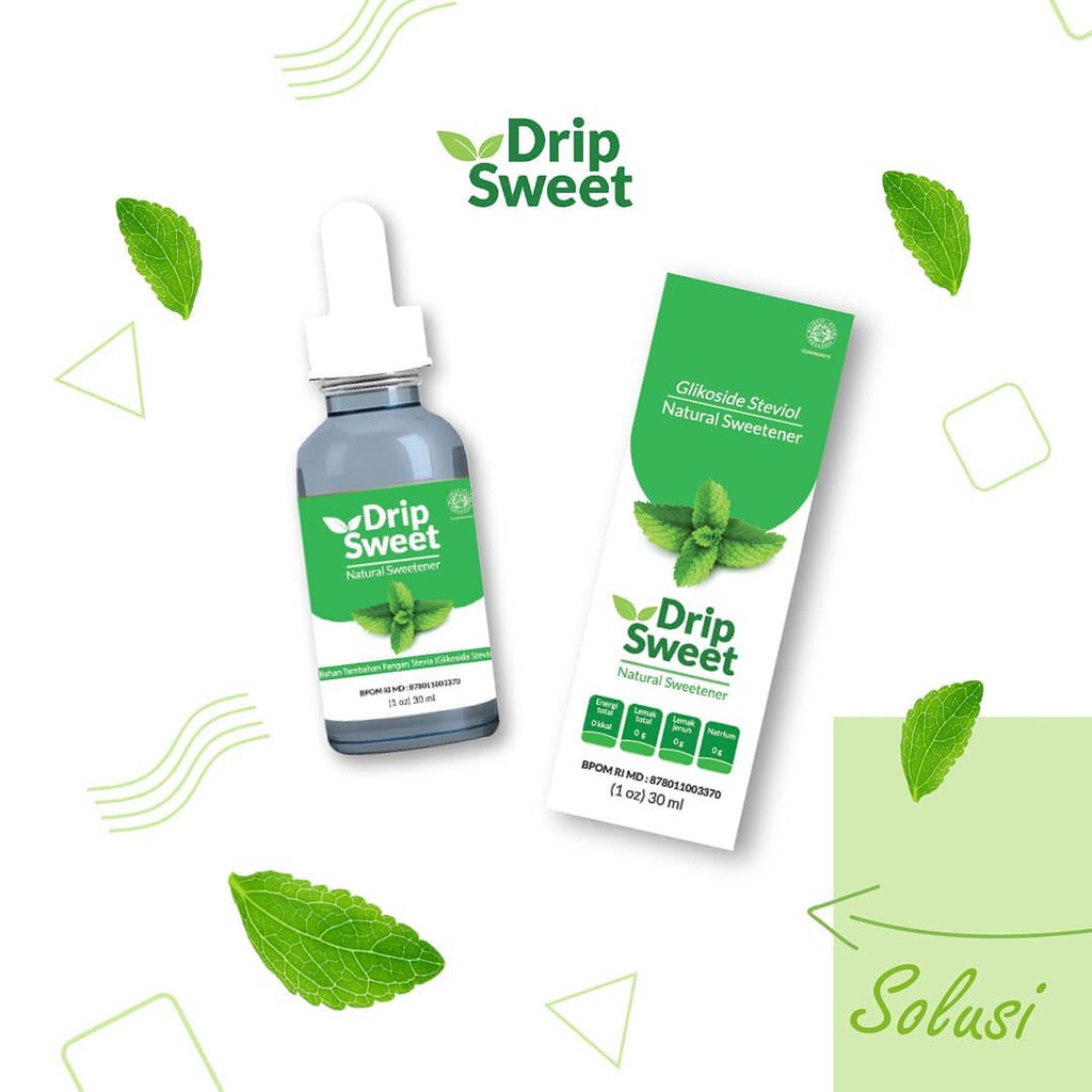 

Drip Sweet / Pemanis Daun Stevia 5ml