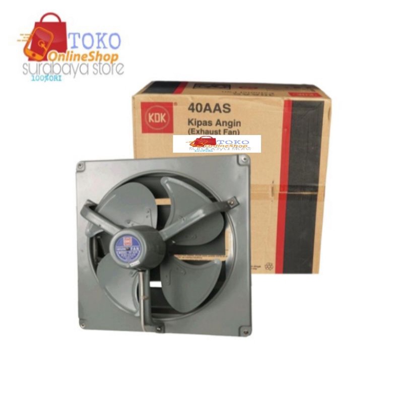 exhaust fan kipas angin dinding plafon hisap 16 inch KDK 40AAS