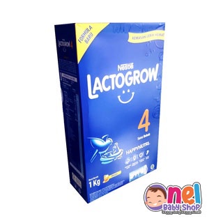 SUSU LACTOGROW 3 dan 4 HAPPYNUTRI MADU, VANILA 1 kg