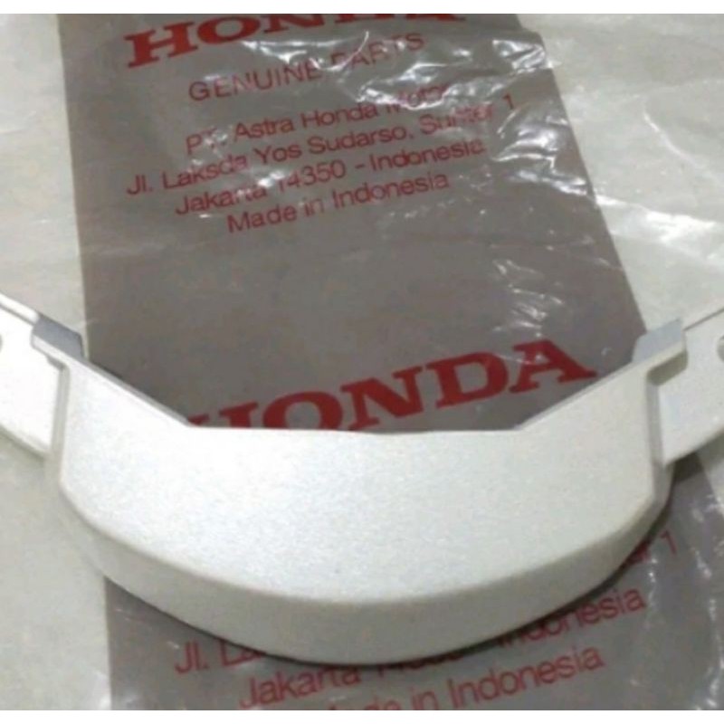 cover real RR conter lower Scoopy esp K93 putih mutiara