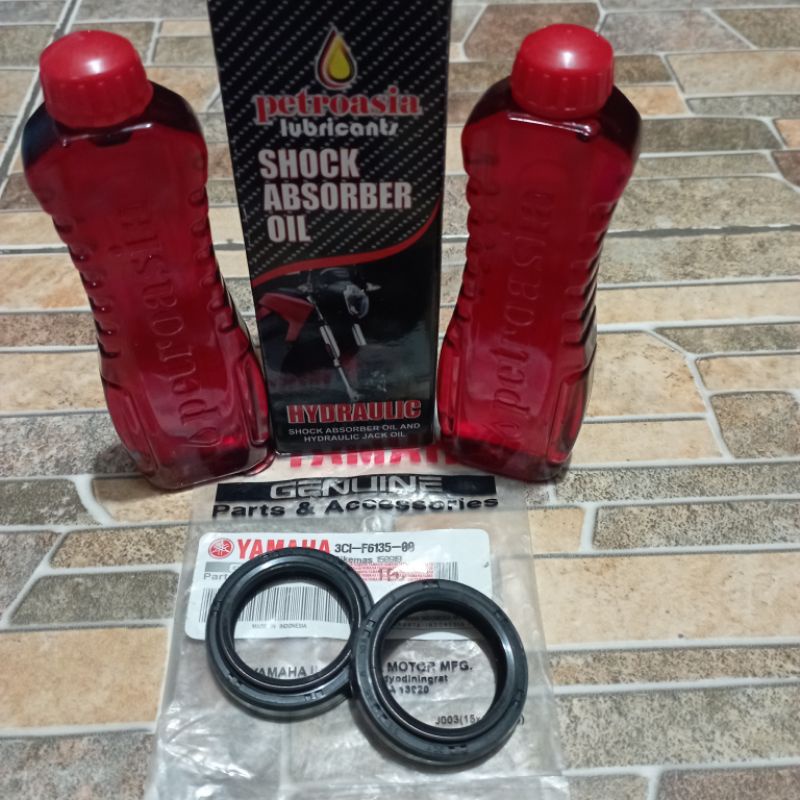 paket oli shock + seal shock depan vixion old new