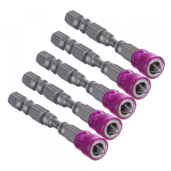 Kepala Obeng Magnetic Screwdrivers Hex S2 PH2 5 PCS - BI0003823--Mayitr