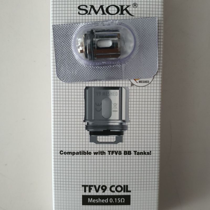 v9 smok rpm 160 rpm160 tfv8 tfv9 coil pendek original 0.15