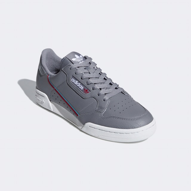 adidas originals continental 80 grey