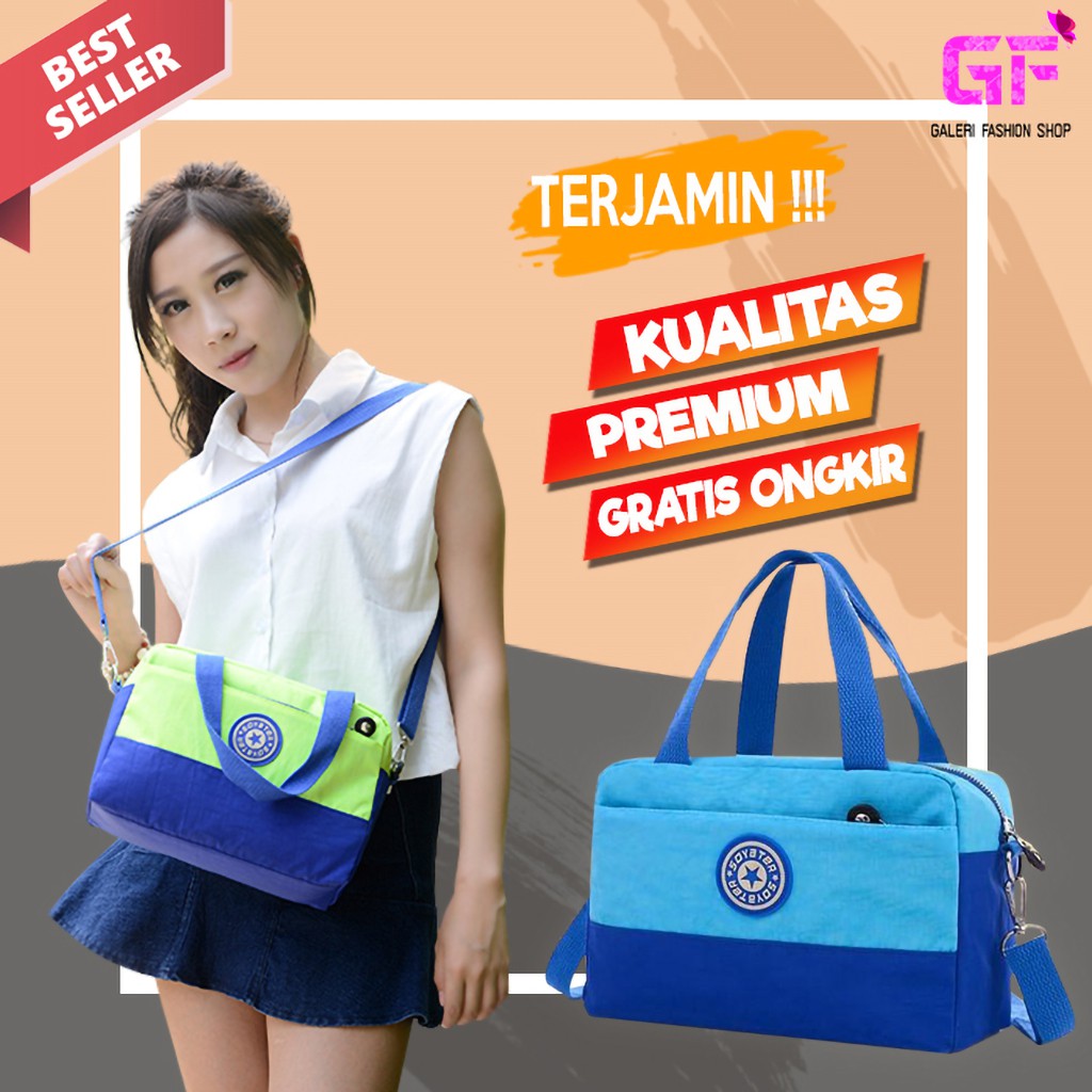 TAS SELEMPANG WANITA SLEMPANG SLING HAND BAG BAHU JINJING CEWEK FASHION IMPORT KOREA ANTI AIR GF294