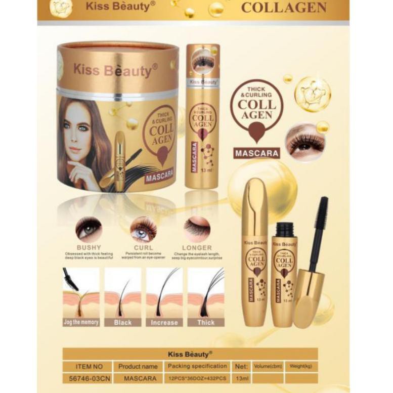 [ECER] MASCARA / MASKARA KISS BEAUTY COLLAGEN NO.56746-03CN