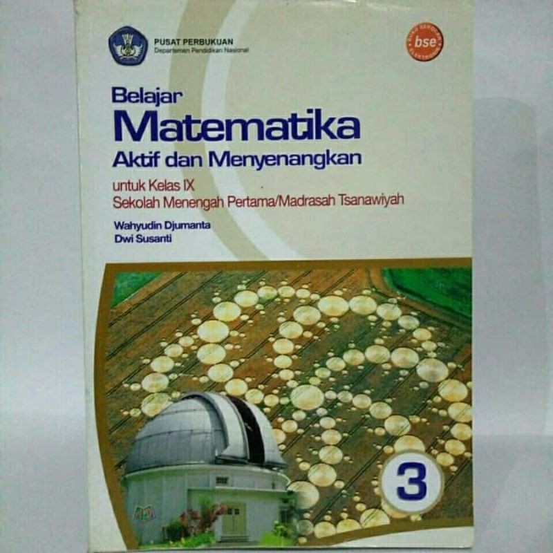 Buku BSE Matematika SMP/MTS Kelas IX