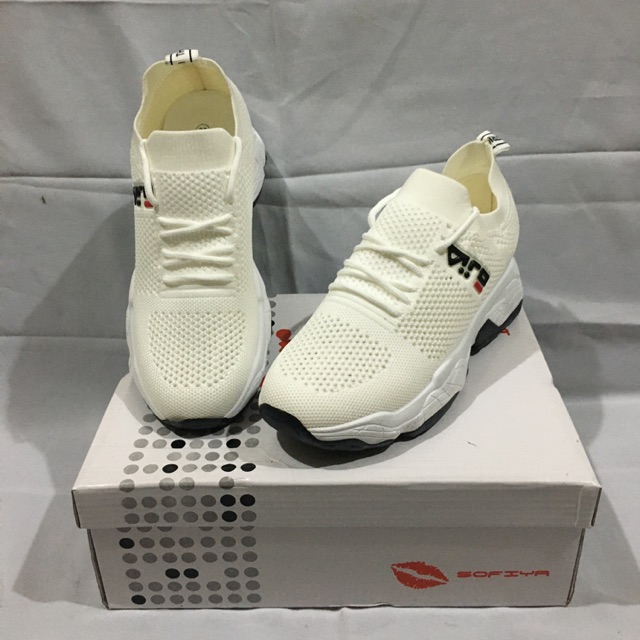 Sepatu wanita sneakers SOFIYA 1919-2 PUTIH