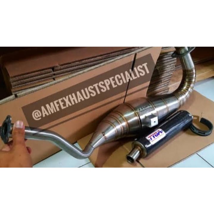 knalpot TYGA ninja r rr ss