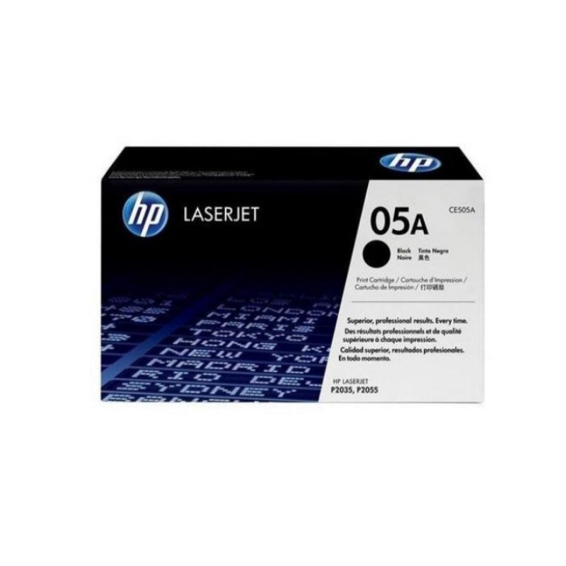 TONER LASERJET HP 05A (CE505A) BLACK ORIGINAL