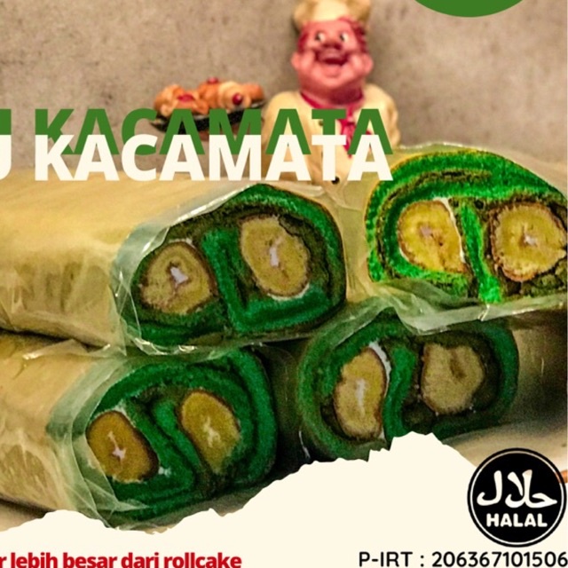 Roll Cake Kacamata / Bolu Kacamata (Populer Ujung Tempoe Doloe)