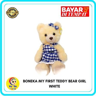 my first teddy bear white