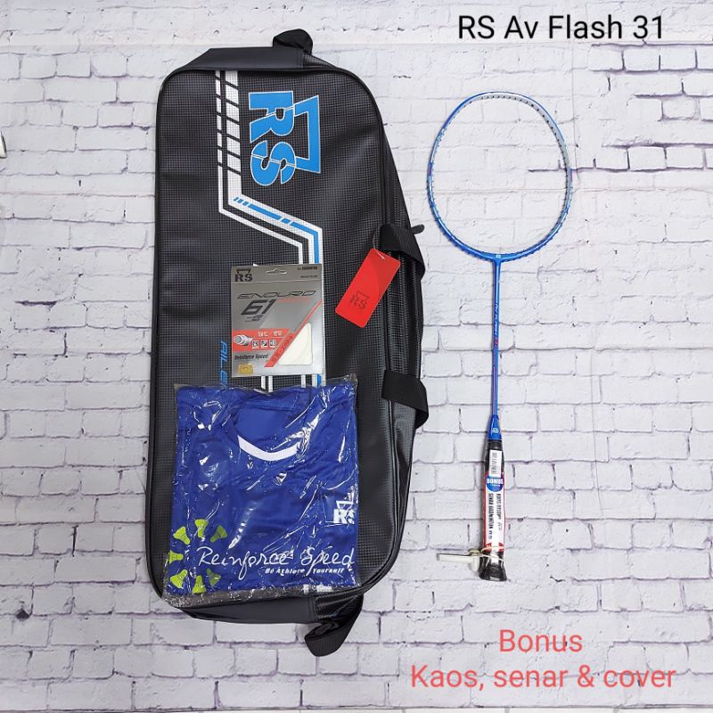 RAKET BADMINTON REINFORCE SPEED RS AV FLASH 31 ORIGINAL