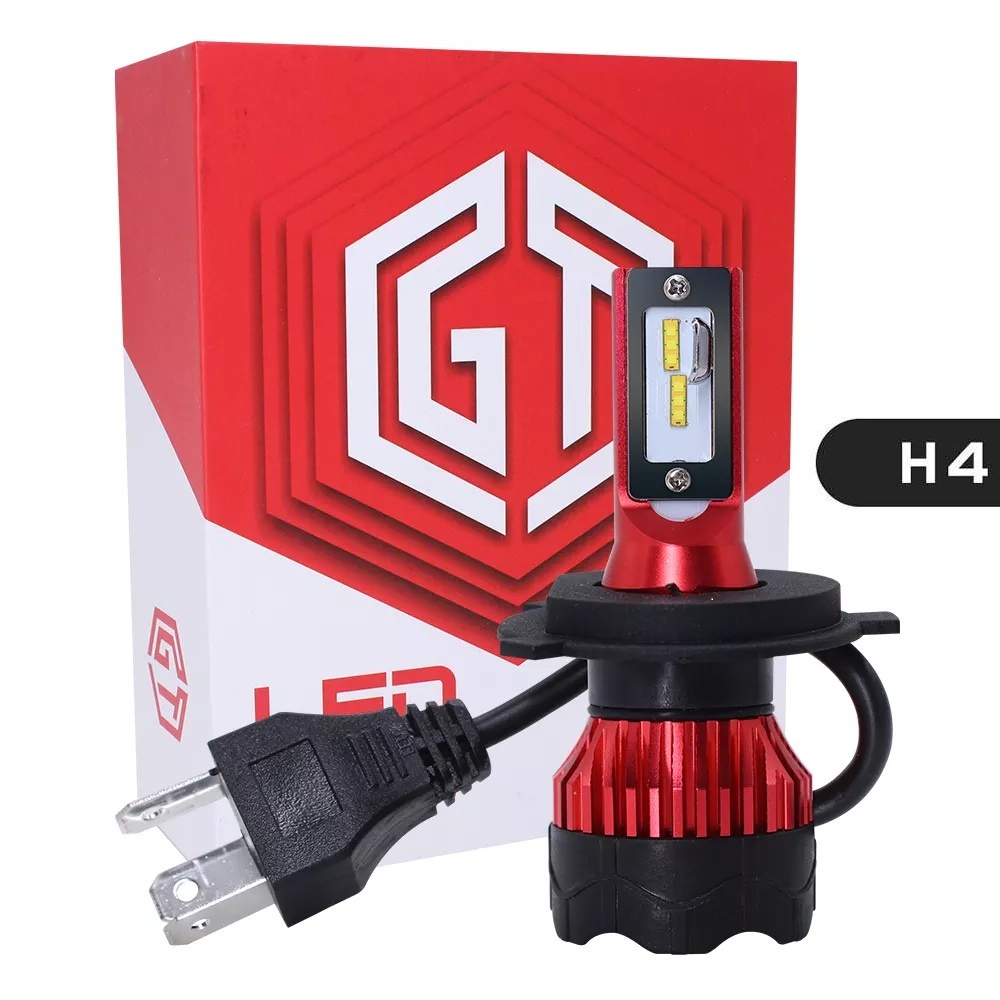 HAOSJ Lampu Mobil LED COB Headlight 12000LM 55W 6000K H4 12V 2PCS - K5 Produk ini merupakan lampu headlight untuk kendaraan roda empat