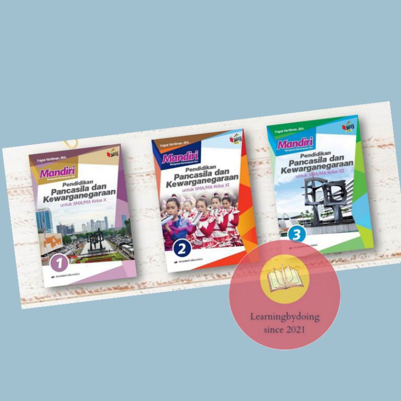 MANDIRI PPKN KELAS 10'11'12 K13N ORIGINAL ERLANGGA