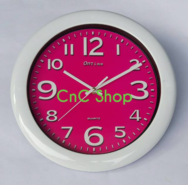 CNC SHOP Jam Dinding Ontime NEW fresh colour