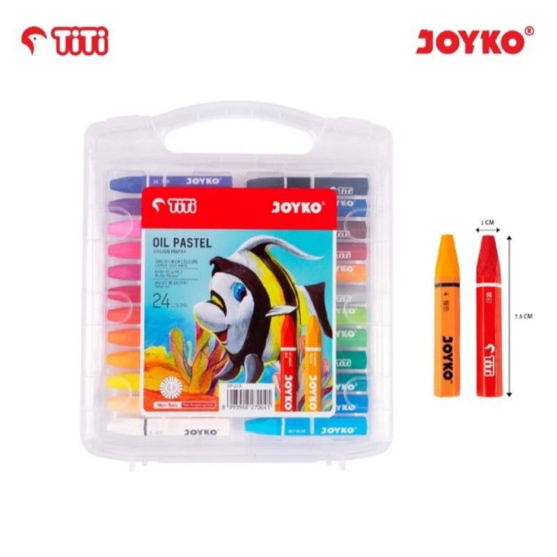 

CRAYON JOYCO,, 24 WARNA