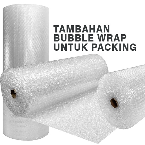 BUBBLE WRAP TAMBAHAN UNTUK PACKING AMAN BUBBLEWRAP