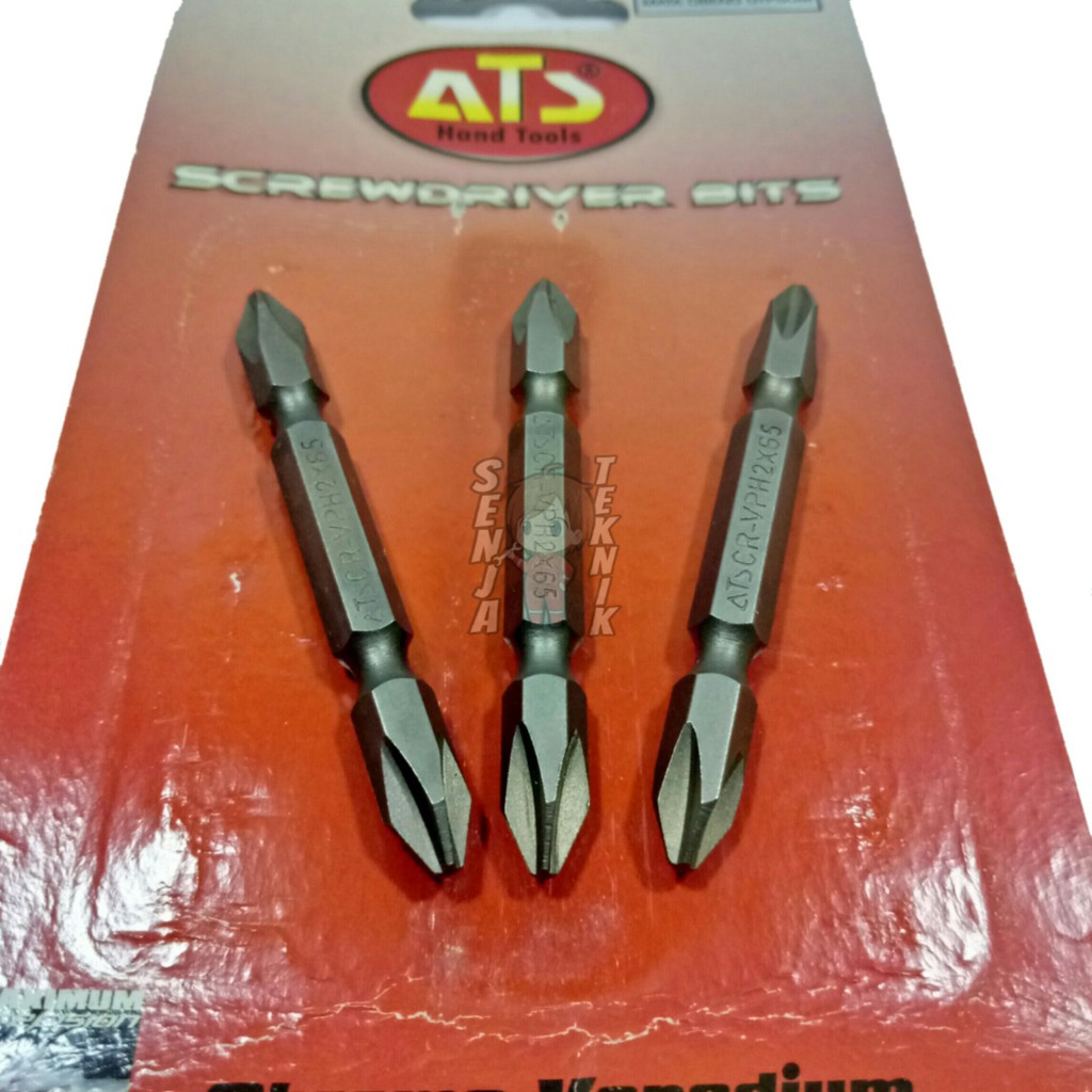 Mata Obeng Bor Ph2x65mm Plus + Ats - Screwdriver Bits Ats