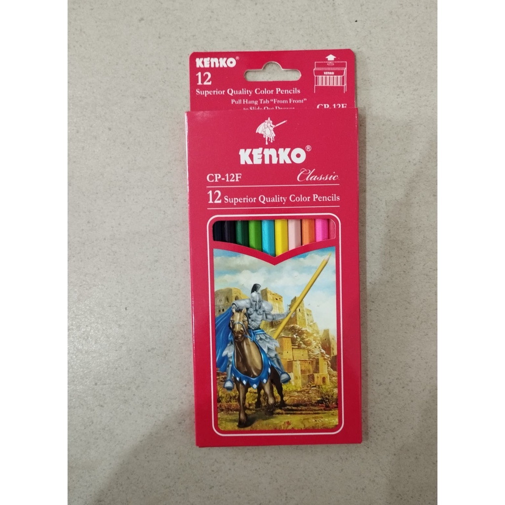 

Pensil Warna Panjang Kenko 12 Warna CP-12F