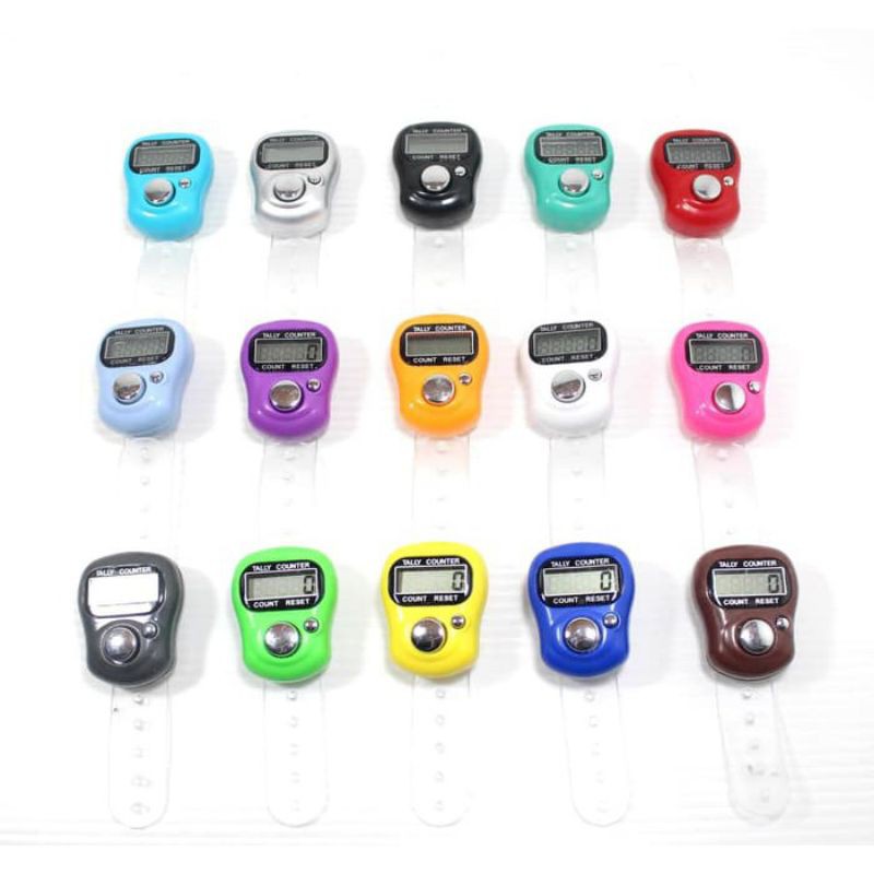 Tasbih Digital LED Mini Finger Counter Store Penghitung