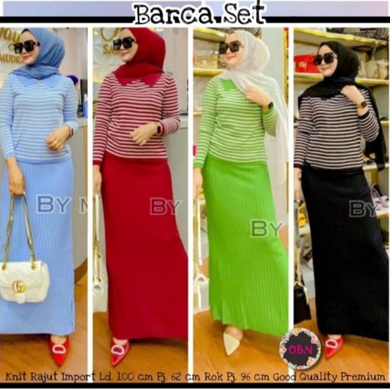 BARCA SET ROK | KNIT RAJUT IMPORT GOOD QUALITY PREMIUM