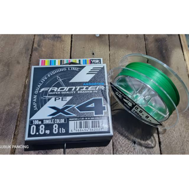 SENAR PE YGK FRONTIER 0.8