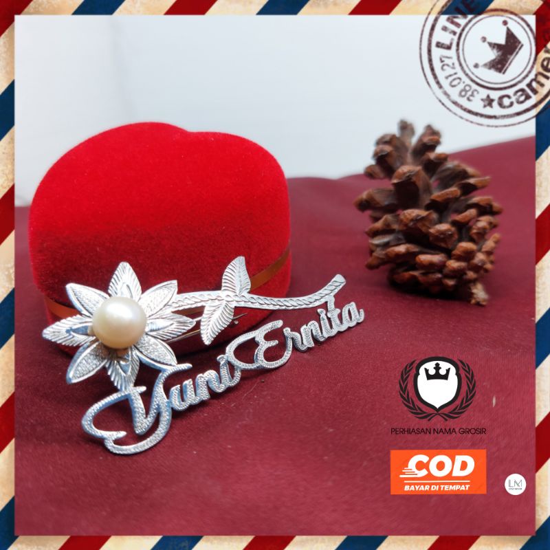 bros nama costum bros nama mutiara bros mutiara